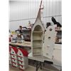 Image 9 : Purple Martin Bird House on Stand Including 4 Houses approx. 79" Tall
