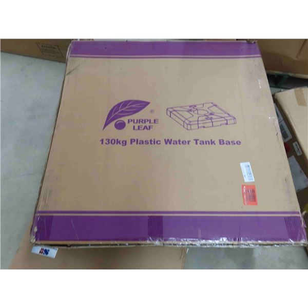 New Purple Leaf 130kg Plastic Water Tank Base