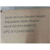 Image 2 : New SHW 40" Electric Height Adjustable Desk - Maple