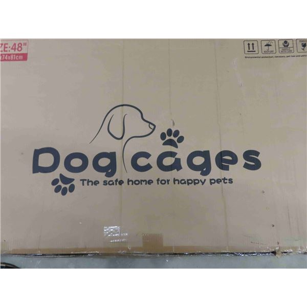 New Dog Cages - sz 48"