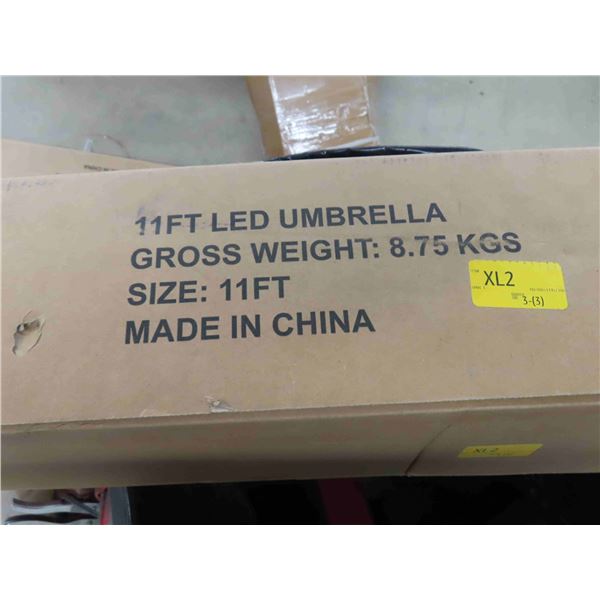 New  11' LED Umbrella