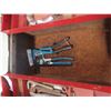 Image 2 : Metal Tool Box with Ratchet , Sockets , Wrenches , Allen Keys, Plus