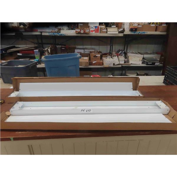 2 New 48'' Fluorescent Lights - No Ballasts or Bulbs 