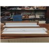 Image 1 : 2 New 48'' Fluorescent Lights - No Ballasts or Bulbs 