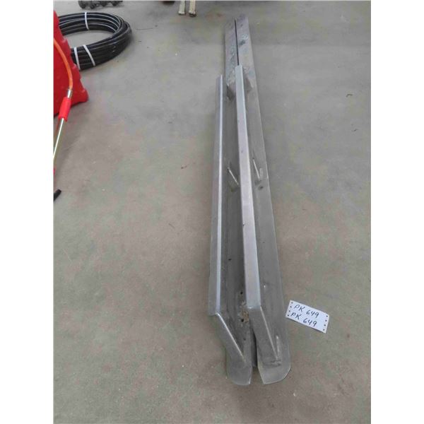 2 Truck Rails 6 1/2' Long 