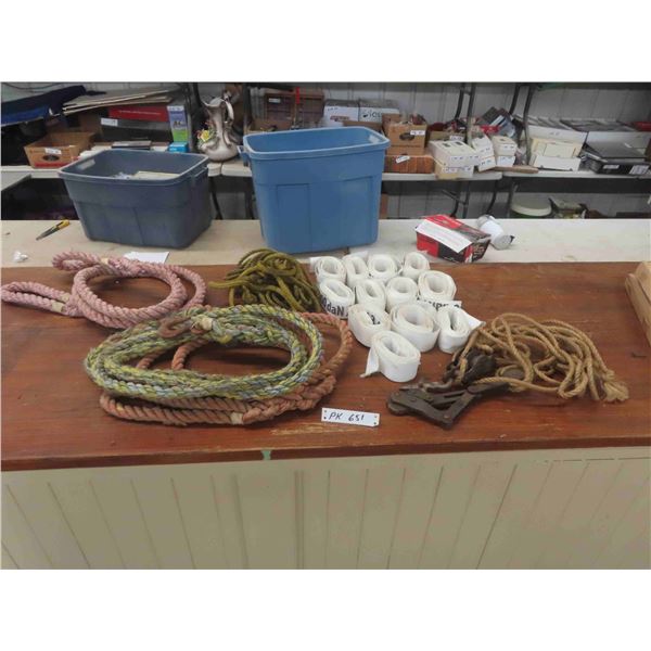 Tow Ropes, Ropes & Straps