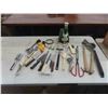 Image 1 : Assorted Kitchen Knives , Utensils , Openers , BBQ Tools