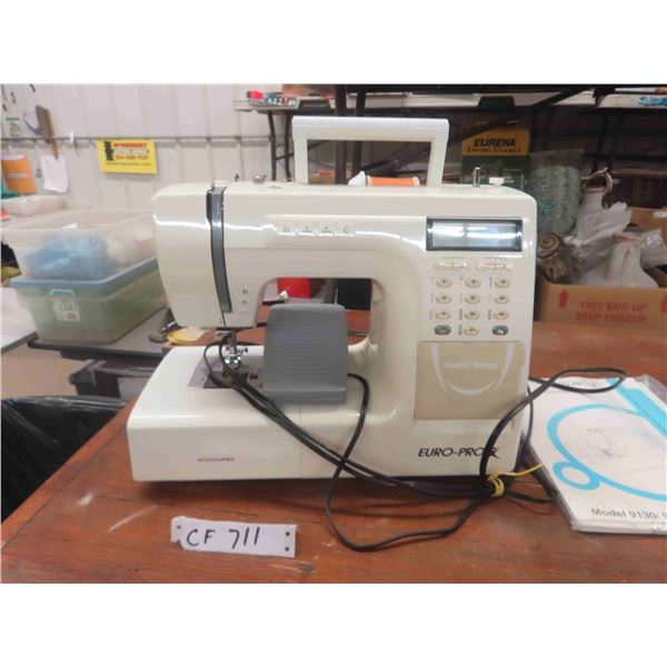 Euro Pro Complete Sewing Machine with Manual