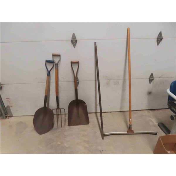 Hand Yard Tools : Shovel , Fork , Bar , Squeegy 