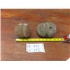 Image 1 : 2 Vintage Native Stone Hammer Heads 