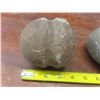 Image 2 : 2 Vintage Native Stone Hammer Heads 