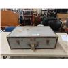Image 1 : Wooden Tradesman Box Full of Cement Tools 9.5" x 19" x 30"