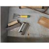 Image 7 : Wooden Tradesman Box Full of Cement Tools 9.5" x 19" x 30"