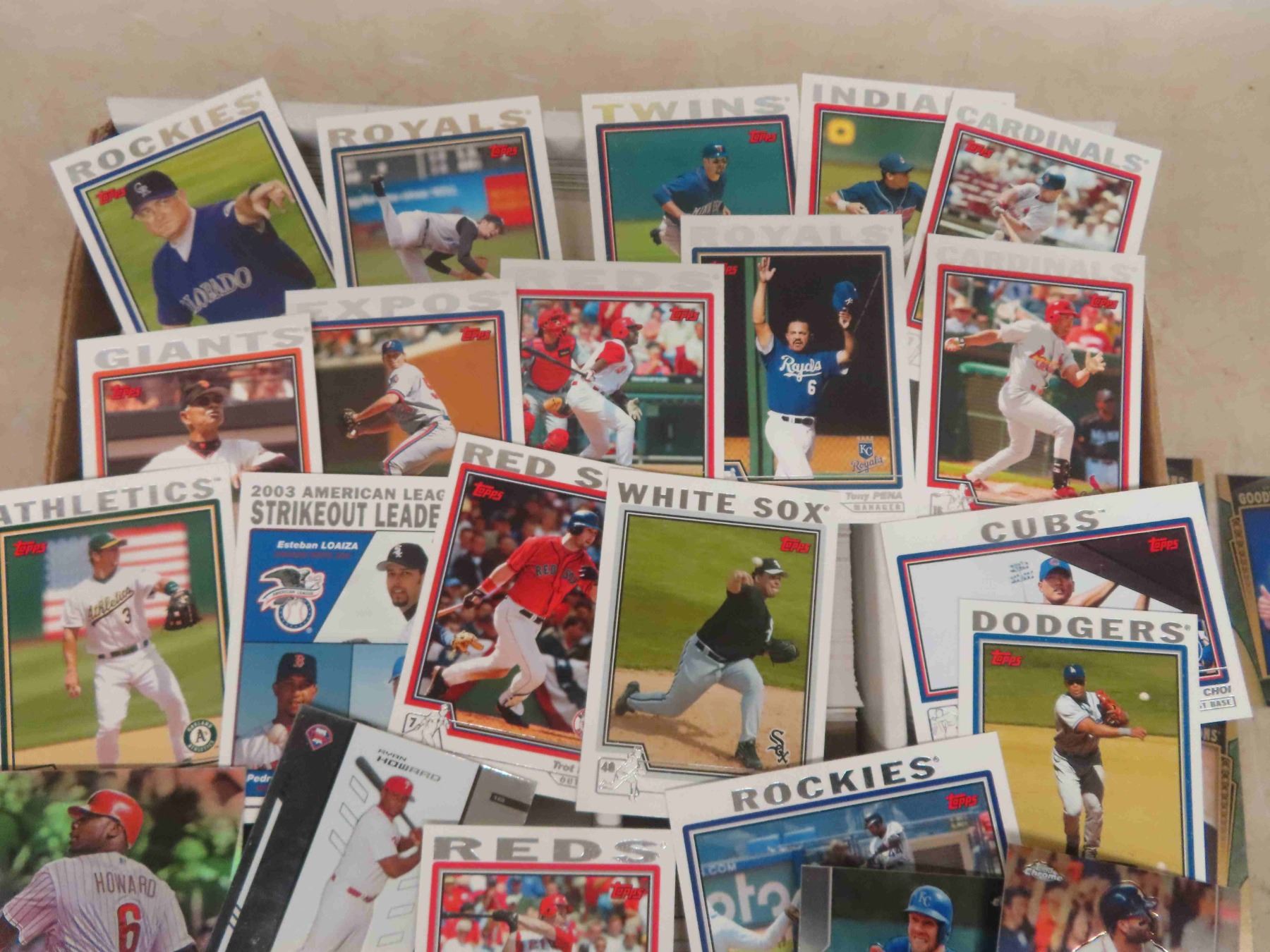 Baseball Card Collection - 3000 Cards