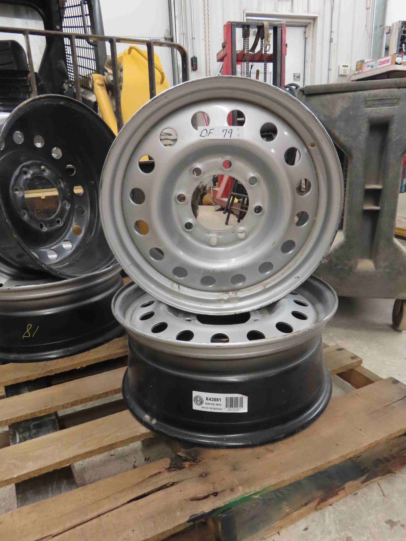 (4) Rims ; Ford F-350 Ford 1 Ton - McSherry Auction Service Ltd.