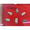Image 3 : 36 Arrowheads & 4 Bear Claws - Framed in Nice Display 17"x 27" 