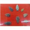 Image 8 : 36 Arrowheads & 4 Bear Claws - Framed in Nice Display 17"x 27" 