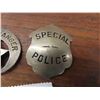 Image 3 : 2 Vintage Badges ; Special Police, State Ranger