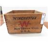 Image 1 : Winchester Ammo Wooden Crate 8" x 11" x 13"