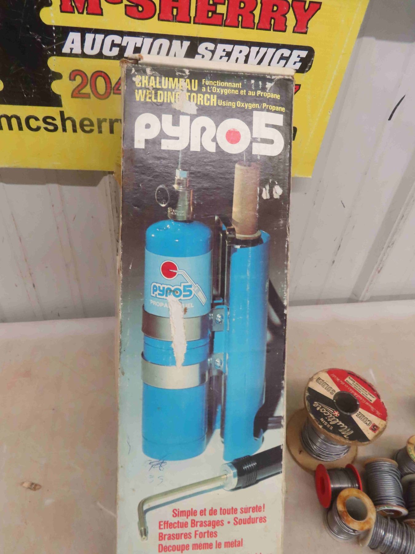 Pyro 5 New Old Stock Braze Welds, Cut Solder, plus more including ...