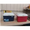 Image 1 : 2 Rubbermaid Picnic Coolers