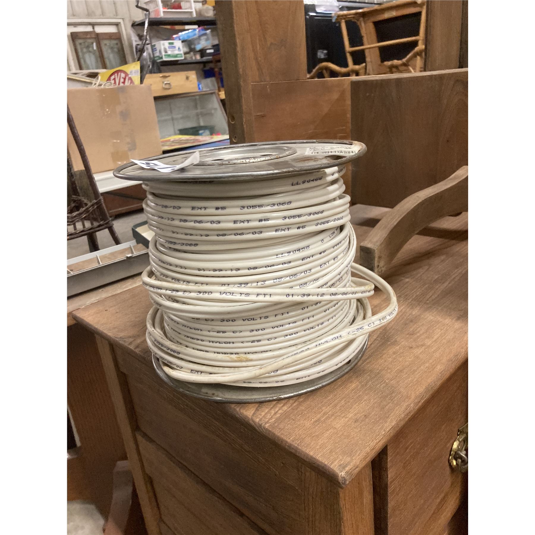 Roll Of 14 2 Electrical Wire 85 Full McSherry Auction Service Ltd roll-of-14-2-electrical-wire-85-full-mcsherry-auction-service-ltd