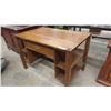Image 2 : Oak Library Desk 28" x 30" x 43"