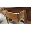 Image 6 : Oak Library Desk 28" x 30" x 43"