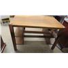 Image 7 : Oak Library Desk 28" x 30" x 43"