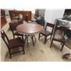 Image 1 : Round Table & 4 Chairs 30" x 42"