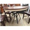 Image 3 : Round Table & 4 Chairs 30" x 42"