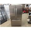 Image 1 : Kitchen Aid Stainless Steel Side by Side Fridge with Bottom Freezer 31" x 36" x 68"