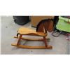 Image 2 : Wooden Rocking Horse - Very Solid 10" x 23" x 28"