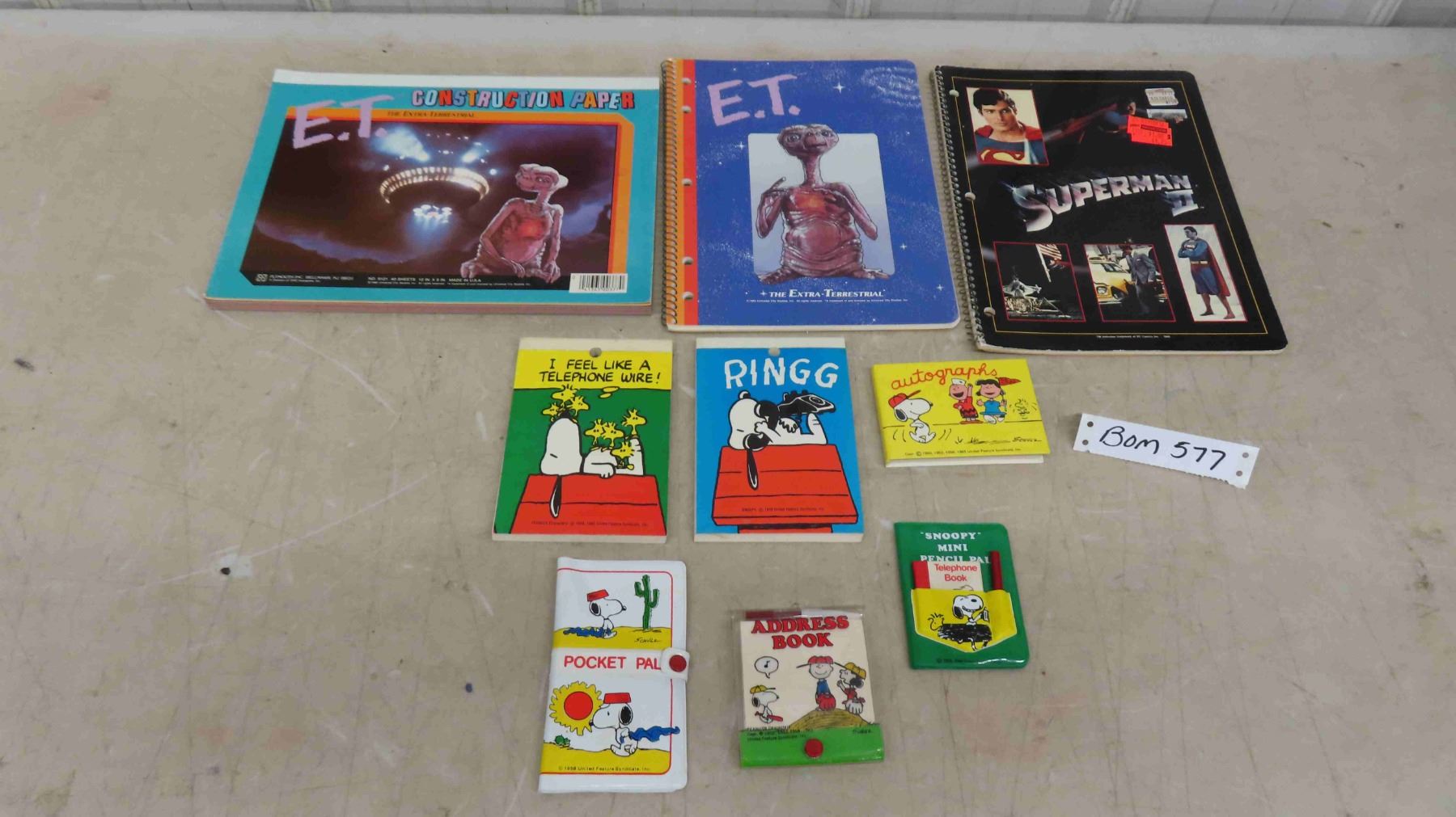Vintage 1980s School Supplies & Neat Snoopy Supplies!