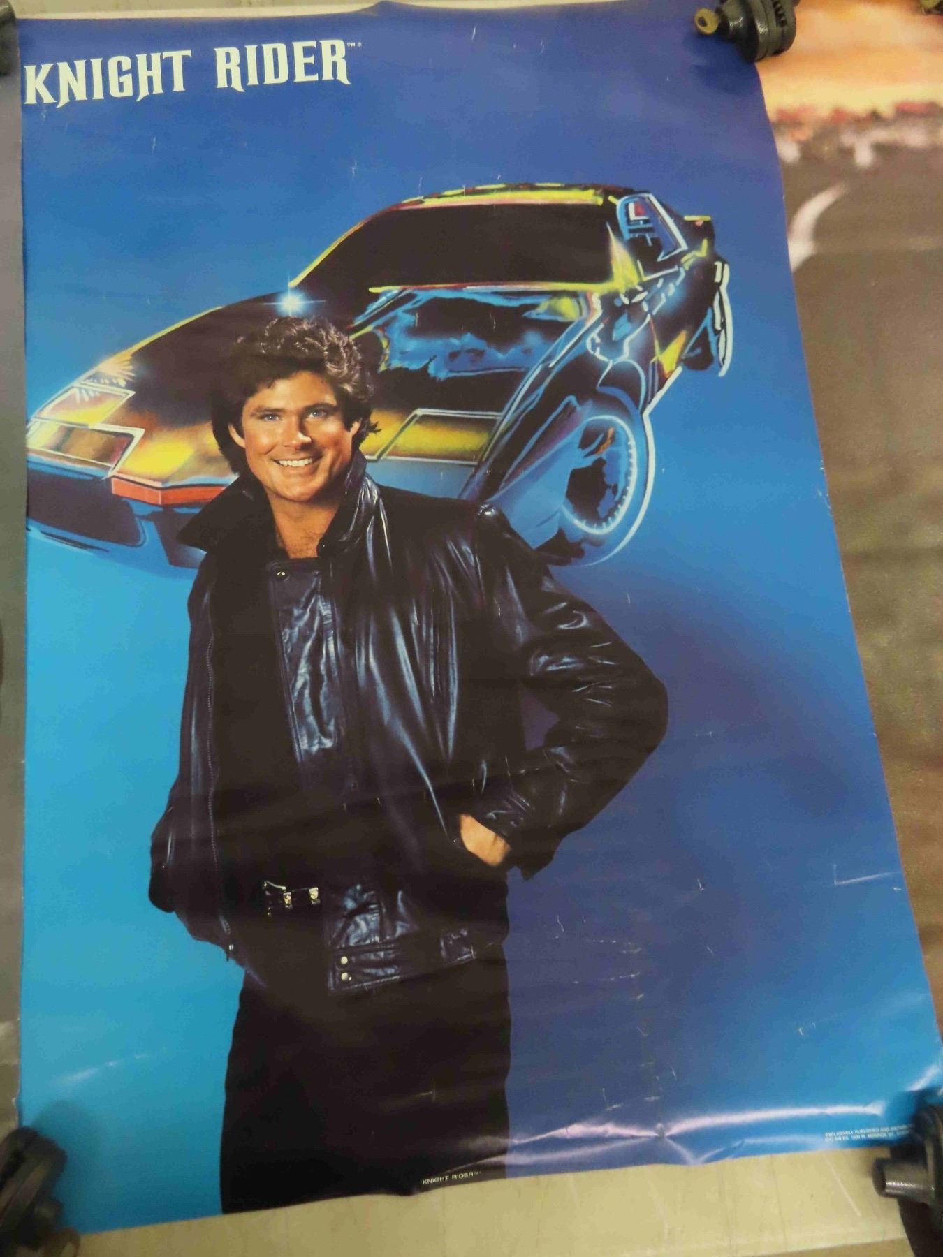 Vintage Posters 1980s (9) ; Michael Jackson, Knight Rider, Indiana ...