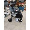 Image 1 : Nexus Folding Walker Rollator with Seat & Storage Bag