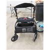 Image 3 : Nexus Folding Walker Rollator with Seat & Storage Bag