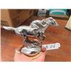 Image 2 : Chrome Horse Racing Hood Ornament 5" x 7"