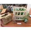 Image 1 : Case of 7Up + Pepsi Glass 750ml Bottles & Styrofoam 6 Pack Carrier