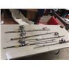 Image 1 : 5 New Fishing Rods + Reels