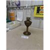 Image 1 : CPR Brass Oil Table Lamp 19" Tall