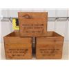 Image 2 : 3 Wood Crates 'McCallums Scots Whiskey'