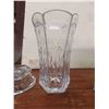 Image 2 : New Old Stock: Partylite Crystal Collection Vase, Candle Stick Holder, 