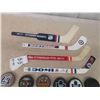 Image 2 : 4 Mini Hockey Sticks - 2 WPG Jets