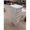 Image 3 : 2 Poly Organizers ; 6 Drawer + 3 Drawer & 3 Tier Shelf