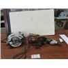 Image 1 : (3) Power Tools ; Craftsman Circular Saw, Mastercraft 1/2" Hammer Drill, B+D 