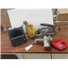 Image 1 : Meat Grinder Set up with Pulley, Mastercraft Saw- NO Charger No Battery, 