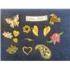 Image 1 : 13 Vintage Brooches