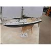 Image 3 : Kyosho Marine Racing Remote Control Sail Boat 25" x 45"