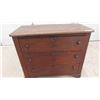 Image 1 : Solid Wood 3 Drawer Dresser 18" x 32" x 37"